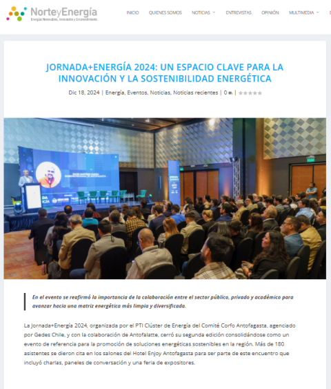 Jornada+Energía: Próximo Encuentro Clave para el Futuro Energético